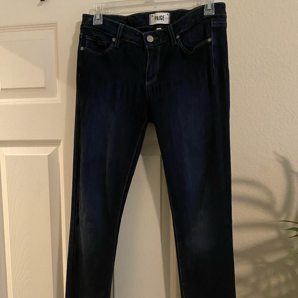 PAIGE denim straight leg jeans